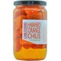 Habanero Orange Chilis eingelegt -BIO-