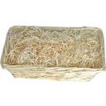 Geschenkkorb mit Holzwolle